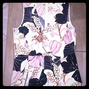 Ann Taylor Pleated Knee Length Dress